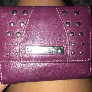 Small leather wallet